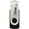 USB Flash Mirex Swivel Rubber 16GB (черный/серебристый)