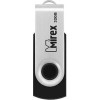 USB Flash Mirex Swivel Rubber 32GB (черный/серебристый)