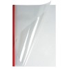 Обложки для переплета O.easyCOVER А4 (297 x 210 мм), 10 мм, прозрачные, красные, 30 шт