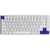 Клавиатура Akko 3084B Plus White & Blue (Akko CS Jelly Pink)