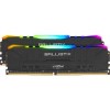 Оперативная память Crucial Ballistix RGB 2x16GB DDR4 PC4-24000 BL2K16G30C15U4BL