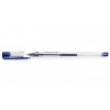 Ручка гелевая Sponsor, корпус прозрачный, стержень синий