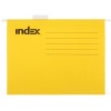 Папка подвесная для картотек Index, 240 x 310 мм, желтая