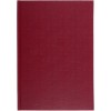 Книга учета «Красная звезда», 205 x 294 мм, 100 л., линия, бордо