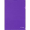 Папка-уголок пластиковая Economix А4+, толщина пластика 0,18 мм, фиолетовая