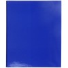 Папка картонная с боковым зажимом Index, толщина картона 2 мм, синяя