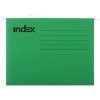 Папка подвесная для картотек Index, 310 x 240 мм, зеленая