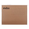Папка подвесная для картотек Index, 310 x 240 мм, крафт-картон