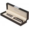 Ручка подарочная перьевая Cabinet Corsica, корпус серо-коричневый