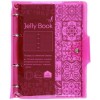 Тетрадь общая А5, 120 л. на кольцах Jelly Book, 175 x 215 мм, клетка, «Неоново-розовый»