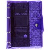 Тетрадь общая А5, 120 л. на кольцах Jelly Book, 175 x 215 мм, клетка, «Фиолетовый»