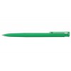 Ручка шариковая автоматическая Economix, корпус зеленый, стержень синий