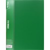 Папка пластиковая с пружинным скоросшивателем Standart, толщина пластика 0,7 мм, зеленая