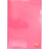 Папка-уголок пластиковая Forpus А4, толщина пластика 0,18 мм, прозрачная красная
