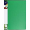 Папка пластиковая с боковым зажимом и карманом Forpus, толщина пластика 0,6 мм, зеленая