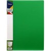 Папка пластиковая на 10 файлов Forpus, толщина пластика 0,5 мм, зеленая
