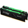 Оперативная память Kingston FURY Beast RGB 2x8GB DDR4 PC4-25600 KF432C16BBAK2/16