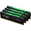 Оперативная память Kingston FURY Beast RGB 4x8GB DDR4 PC4-25600 KF432C16BBAK4/32