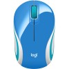 Мышь Logitech M187 (голубой)