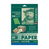 Самоклеящаяся бумага LOMOND (2120165) A4, 24 дел (70x37мм), зеленая, 50 листов