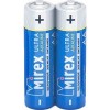 Батарейка Mirex Ultra Alkaline AA 2 шт LR6-S2