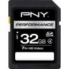 Карта памяти PNY SDHC Performance (Class 4) 32GB (P-SDHC32G4H-GE)