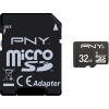 Карта памяти PNY MicroSDHC Standard 32GB (SDU32GSTA-EF)