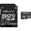 Карта памяти PNY MicroSDXC Performance 64GB (SDU64GPER25-EF)