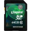 Карта памяти Kingston SDXC (Class 10) 64GB (SDX10V/64GB)