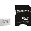 Карта памяти Transcend microSDHC 300S 16GB + адаптер