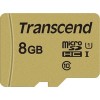 Карта памяти Transcend microSDHC 500S 8GB + адаптер