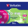 CD-RW диск Verbatim 700Mb 12x 43167 (5 шт.)